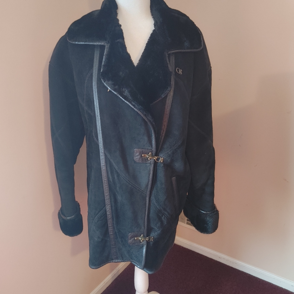Heavy suede Gallery Coat